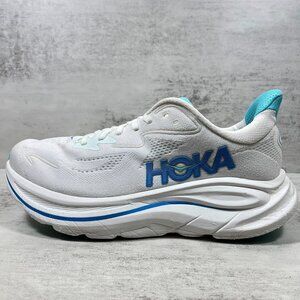 Hoka One One Clifton 10 Running Shoes - Men's Size 8 - White